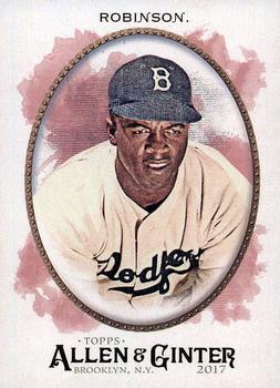 2017 Topps Allen & Ginter #152 Jackie Robinson Front