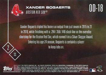 2017 Topps Now Road to Opening Day Boston Red Sox #OD-18 Xander Bogaerts Back