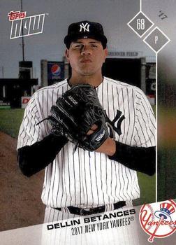 2017 Topps Now Road to Opening Day New York Yankees #OD-44 Dellin Betances Front