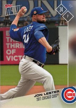 2017 Topps Now Road to Opening Day Chicago Cubs #OD-301 Jon Lester Front