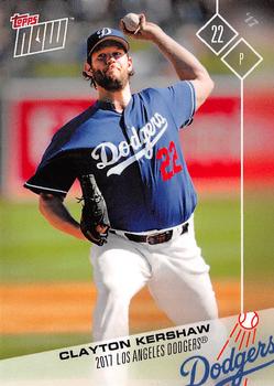 2017 Topps Now Road to Opening Day Los Angeles Dodgers #OD-406 Clayton Kershaw Front