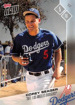 2017 Topps Now Road to Opening Day Los Angeles Dodgers #OD-407 Corey Seager Front
