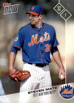 2017 Topps Now Road to Opening Day New York Mets #OD-267 Steven Matz Front