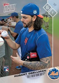 2017 Topps Now Road to Opening Day New York Mets #OD-269 Robert Gsellman Front