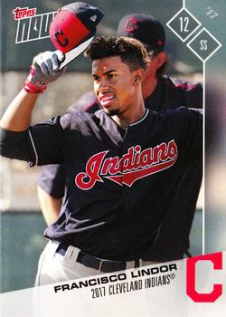 2017 Topps Now Road to Opening Day Cleveland Indians #OD-92 Francisco Lindor Front