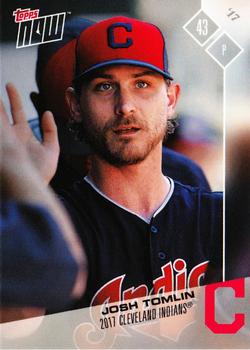 2017 Topps Now Road to Opening Day Cleveland Indians #OD-102 Josh Tomlin Front