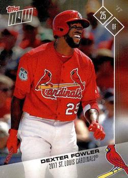 2017 Topps Now Road to Opening Day St. Louis Cardinals #OD-365 Dexter Fowler Front