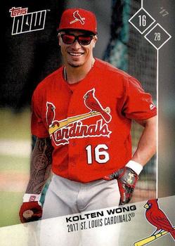 2017 Topps Now Road to Opening Day St. Louis Cardinals #OD-366 Kolten Wong Front