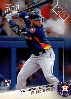2017 Topps Now Road to Opening Day Houston Astros #OD-156 Yulieski Gurriel Front