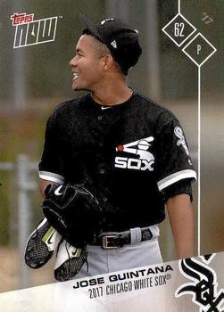 2017 Topps Now Road to Opening Day Chicago White Sox #OD-76 Jose Quintana Front