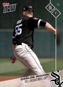 2017 Topps Now Road to Opening Day Chicago White Sox #OD-85 Carlos Rodon Front