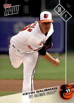 2017 Topps Now Road to Opening Day Baltimore Orioles #OD-12 Kevin Gausman Front