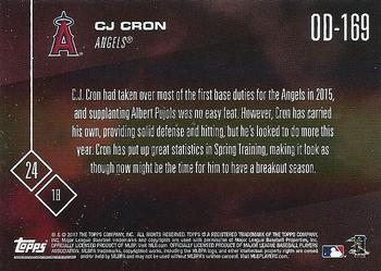 2017 Topps Now Road to Opening Day Los Angeles Angels #OD-169 C.J. Cron Back