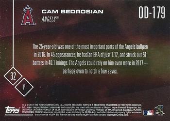 2017 Topps Now Road to Opening Day Los Angeles Angels #OD-179 Cam Bedrosian Back