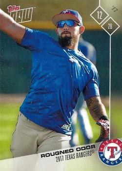 2017 Topps Now Road to Opening Day Texas Rangers #OD-213 Rougned Odor Front