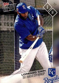 2017 Topps Now Road to Opening Day Kansas City Royals #OD-125 Lorenzo Cain Front