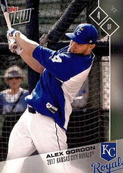 2017 Topps Now Road to Opening Day Kansas City Royals #OD-126 Alex Gordon Front