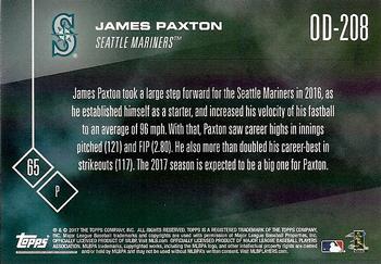 2017 Topps Now Road to Opening Day Seattle Mariners #OD-208 James Paxton Back