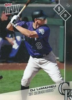 2017 Topps Now Road to Opening Day Colorado Rockies #OD-397 D.J. LeMahieu Front
