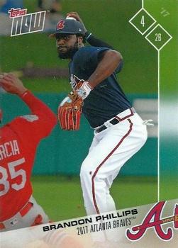 2017 Topps Now Road to Opening Day Atlanta Braves #OD-234 Brandon Phillips Front