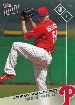 2017 Topps Now Road to Opening Day Philadelphia Phillies #OD-271 Jeremy Hellickson Front