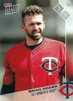 2017 Topps Now Road to Opening Day Minnesota Twins #OD-140 Brian Dozier Front