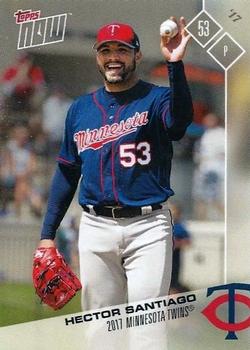 2017 Topps Now Road to Opening Day Minnesota Twins #OD-147 Hector Santiago Front
