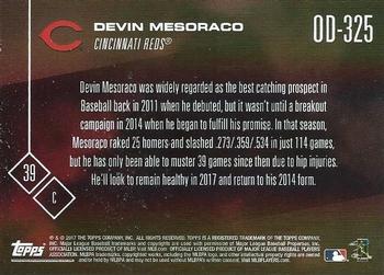 2017 Topps Now Road to Opening Day Cincinnati Reds #OD-325 Devin Mesoraco Back