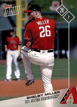 2017 Topps Now Road to Opening Day Arizona Diamondbacks #OD-384 Shelby Miller Front