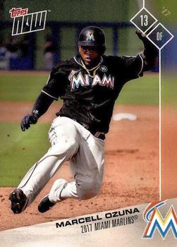 2017 Topps Now Road to Opening Day Miami Marlins #OD-244 Marcell Ozuna Front