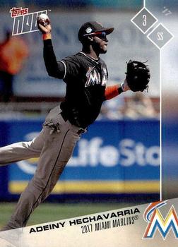 2017 Topps Now Road to Opening Day Miami Marlins #OD-246 Adeiny Hechavarria Front