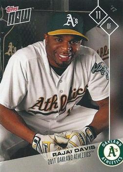 2017 Topps Now Road to Opening Day Oakland Athletics #OD-183 Rajai Davis Front