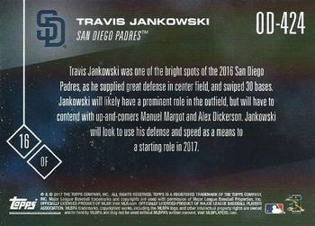 2017 Topps Now Road to Opening Day San Diego Padres #OD-424 Travis Jankowski Back