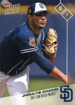 2017 Topps Now Road to Opening Day San Diego Padres #OD-432 Jhoulys Chacin Front