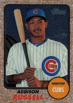 2017 Topps Heritage - Chrome #THC-424 Addison Russell Front