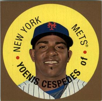 2017 Topps Heritage - 1968 Topps Discs #68TDC-10 Yoenis Cespedes Front