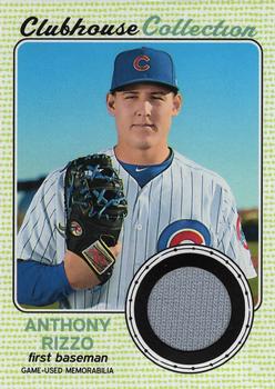 2017 Topps Heritage - Clubhouse Collection Relics #CCR-ARI Anthony Rizzo Front