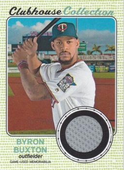 2017 Topps Heritage - Clubhouse Collection Relics #CCR-BB Byron Buxton Front