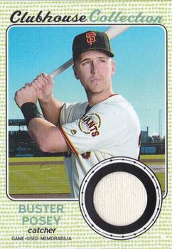 2017 Topps Heritage - Clubhouse Collection Relics #CCR-BP Buster Posey Front