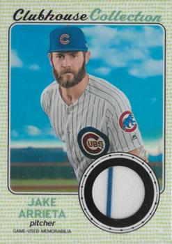 2017 Topps Heritage - Clubhouse Collection Relics #CCR-JA Jake Arrieta Front