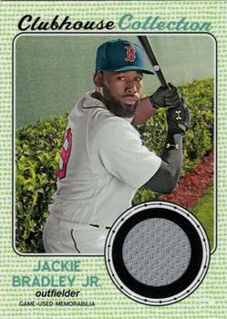 2017 Topps Heritage - Clubhouse Collection Relics #CCR-JBR Jackie Bradley Jr. Front