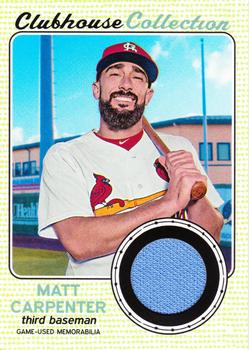 2017 Topps Heritage - Clubhouse Collection Relics #CCR-MCA Matt Carpenter Front