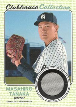 2017 Topps Heritage - Clubhouse Collection Relics #CCR-MT Masahiro Tanaka Front