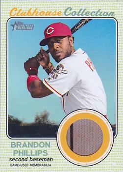 2017 Topps Heritage - Clubhouse Collection Relics #CCR-BP Brandon Phillips Front