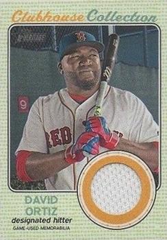2017 Topps Heritage - Clubhouse Collection Relics #CCR-DO David Ortiz Front