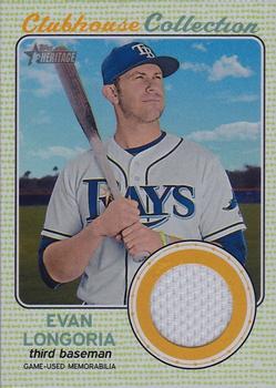 2017 Topps Heritage - Clubhouse Collection Relics #CCR-EL Evan Longoria Front