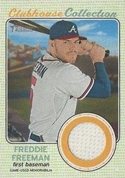 2017 Topps Heritage - Clubhouse Collection Relics #CCR-FF Freddie Freeman Front
