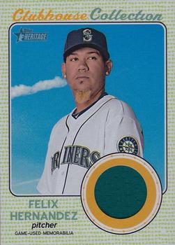 2017 Topps Heritage - Clubhouse Collection Relics #CCR-FH Felix Hernandez Front