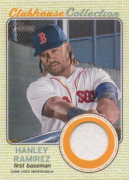 2017 Topps Heritage - Clubhouse Collection Relics #CCR-HR Hanley Ramirez Front