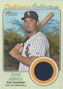 2017 Topps Heritage - Clubhouse Collection Relics #CCR-JA Jose Abreu Front